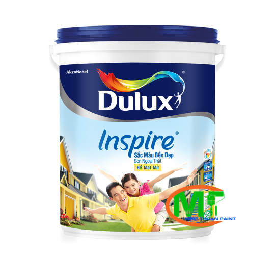 Sơn Nước Ngoại Thất Dulux Inspire Ngoại Thất Sắc Màu Bền Đẹp Bề Mặt Mờ