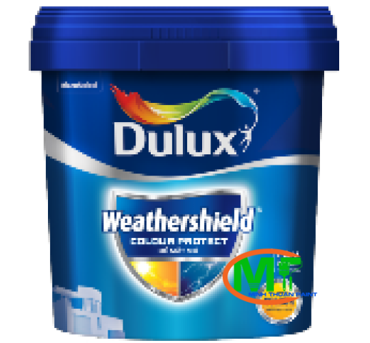 Sơn Nước Ngoại Thất Dulux Weathershield Colour Protect Bề Mặt Mờ
