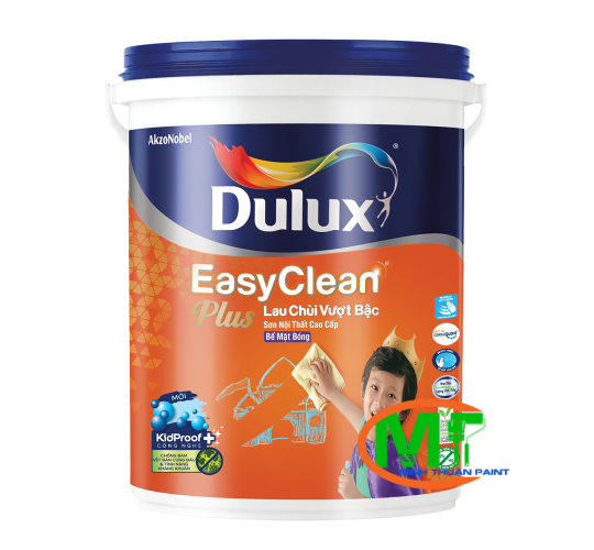 Sơn Nước Nội Thất Dulux EasyClean Plus Lau Chùi Vượt Bậc Bề Mặt Bóng