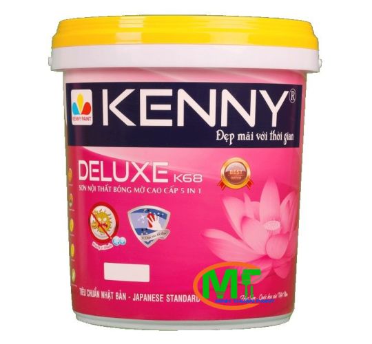 Sơn Nước Nội Thất Bóng Mờ KENNY DELUXE K68 Cao Cấp