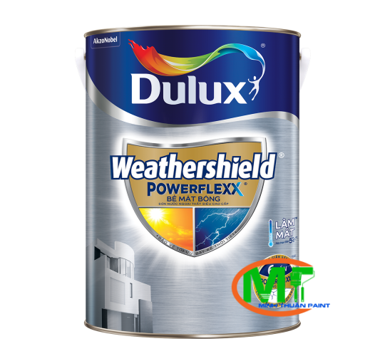 Sơn Nước Ngoại Thất Dulux Weathershield Powerflexx Bề Mặt Bóng