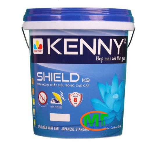  Sơn Nước Ngoại Thất Siêu Bóng KENNY SHIELD K9 Cao Cấp