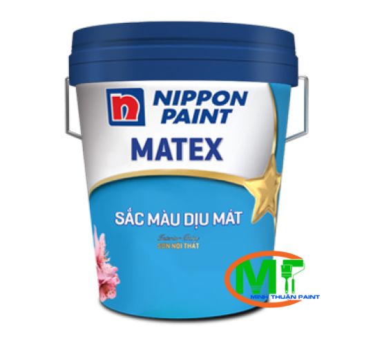 Sơn Nước Nội Thất Nippon Matex Sắc Màu Dịu Mát