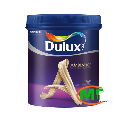 Sơn Nước Nội Thất Dulux Ambiance Special Effects Paints (Velvet Gold)