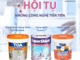 Ứng dụng của Sơn Toa thoải mái lâu chùi hiệu quả như thế nào?
